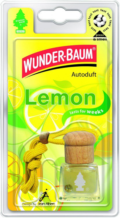 Wundem Baum Car 4.5ml Lemon - Kosmetika Autokosmetika Vůně